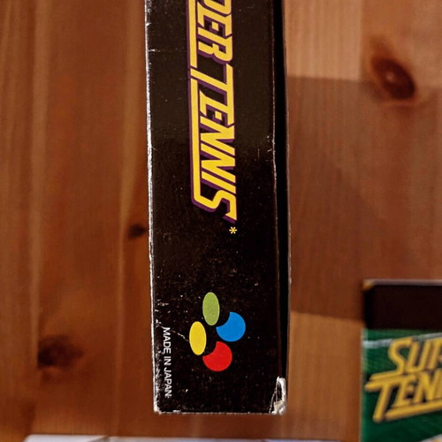 Super Tennis Super Nintendo Entertainment System game, PAL Greek version