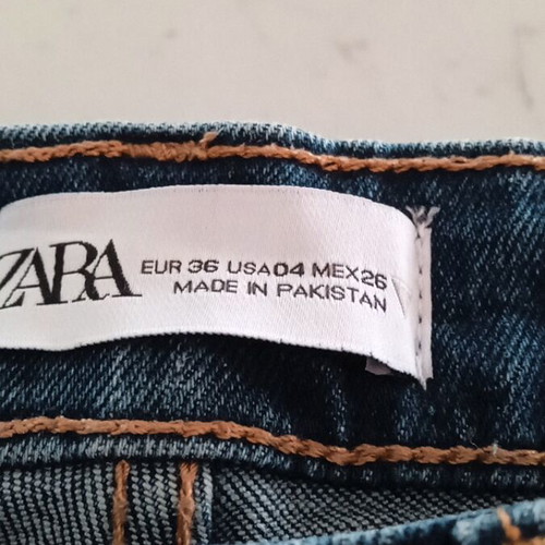 Zara women's jeans like new, size S 36 8, blue