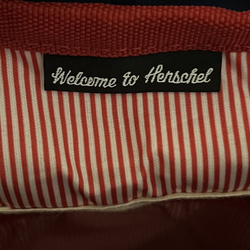 Herschel Supply Co. Little America backpack 21L, dark blue with checkered straps