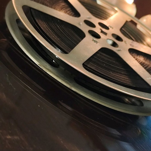 Vintage 16mm Film Reel 1982 with Color Sound Film by Agfa