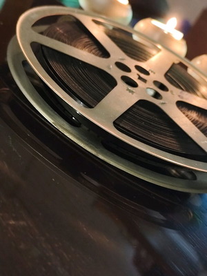 Vintage 16mm Film Reel 1982 with Color Sound Film by Agfa