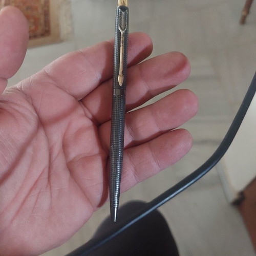 Parker Cap and Barrel USA ασημένιος στυλός μεταχειρισμένος με μικρές φθορές