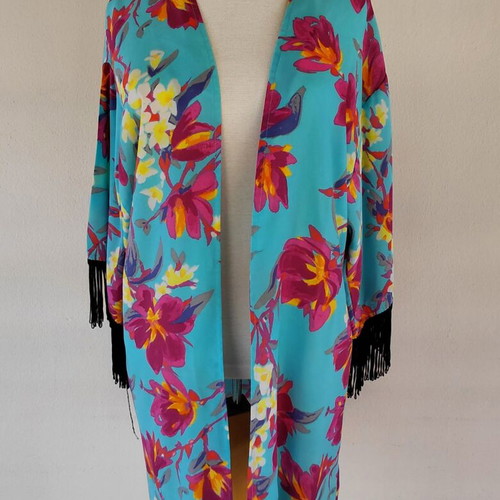 Kimono like new, colorful, size M