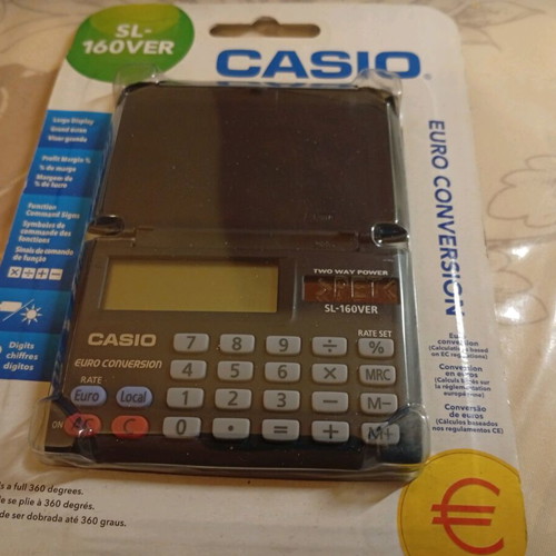 Casio Euro Conversion calculator new sealed