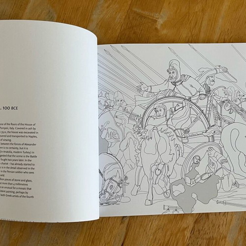 Great Paintings to Colour In like new