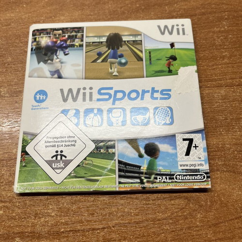Nintendo Wii console used with Wii Sports and all accessories