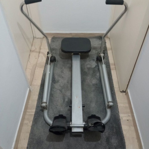 Rowing machine used, folds easily for storage