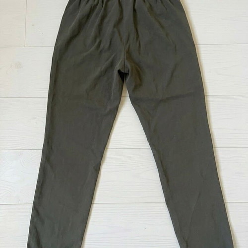Funky Buddha women's paperbag pants like new, size S, olive