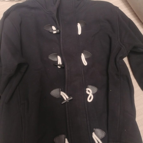 Unisex Montgomery jacket in excellent condition, black, XL