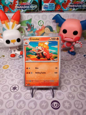 Pokemon Card Crocalor SVI 037 σαν καινούργιο, Scarlet & Violet Set