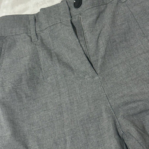 Grey Bershka cargo pants like new with ankle cuffs