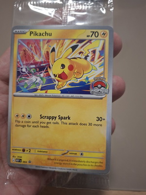 Pikachu Promo Mep 093 Pokemon card