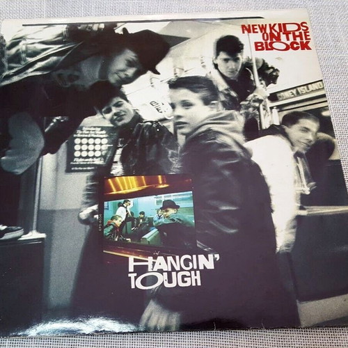 New Kids On The Block Hangin' Tough LP μεταχειρισμένο