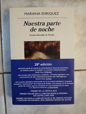 Βιβλίο Nuestra parte de noche από Mariana Enriquez