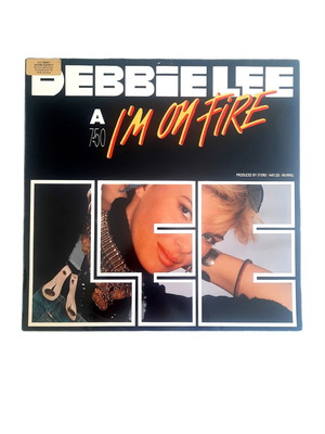 Debbie Lee I'm On Fire 12" maxi-single βινύλιο σαν καινούργιο, synth-pop