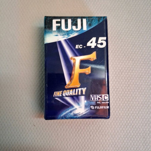 Fuji EC-45 VHS-C video cassette new, Fine Quality, PAL/SECAM