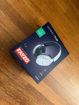 Trust GXT 491 Fayzo Wireless Over Ear Gaming Headset White like new
