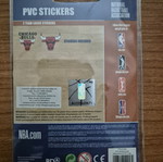 NBA Bulls PVC Stickers pack of 2 new, authentic