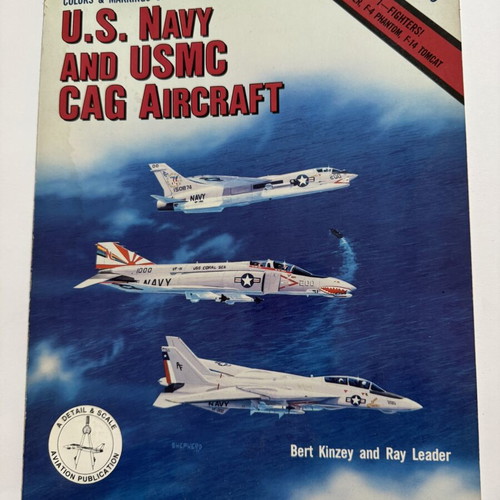 Colors & Markings of U.S. Navy and USMC CAG Aircraft Part 1 book used, English