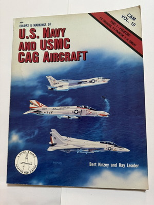 Colors & Markings of U.S. Navy and USMC CAG Aircraft Part 1 book used, English
