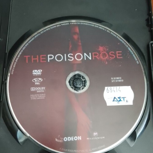 The Poison Rose DVD like new with Greek subtitles