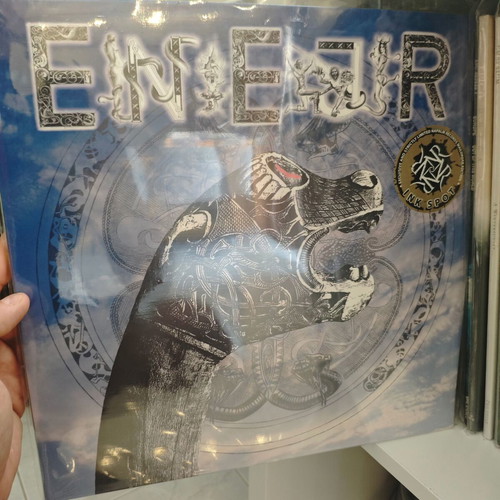 Einherjer Dragons Of The North LP Blue White Ink Spot sealed