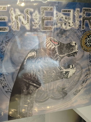 Einherjer Dragons Of The North LP Blue White Ink Spot sealed