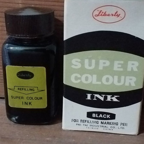 Ink bottles used, set of 8 collectible Liberty, Carter, Elvita