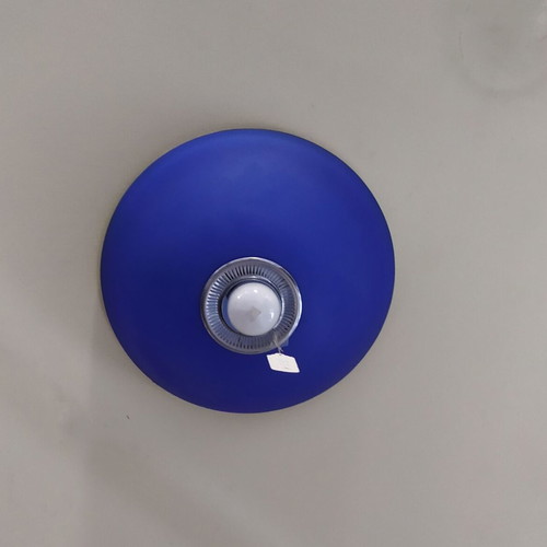 Artemide πλαφονιέρα μπλέ καινούργια εκθεσιακό κομμάτι