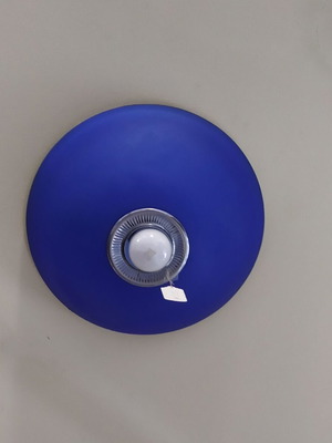 Artemide πλαφονιέρα μπλέ καινούργια εκθεσιακό κομμάτι