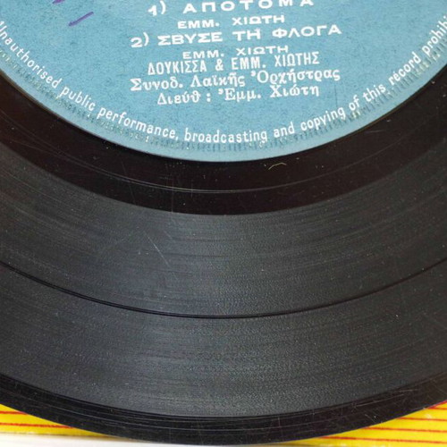 Apostoma / Svise Ti Floga & Pare To Dakry Mou / Afou To Thes 7'' vinyl used, laiko