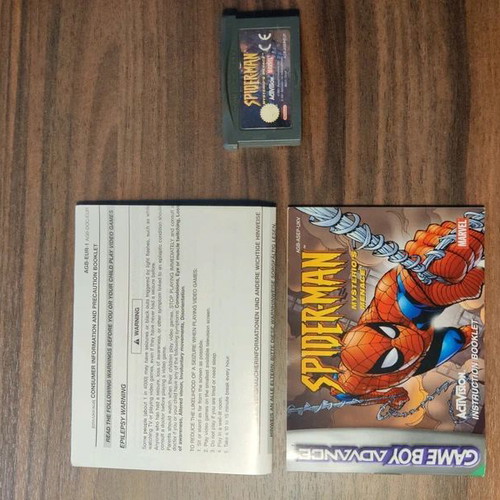 Spiderman Mysterio's Menace Game Boy Advance used, boxed with manual