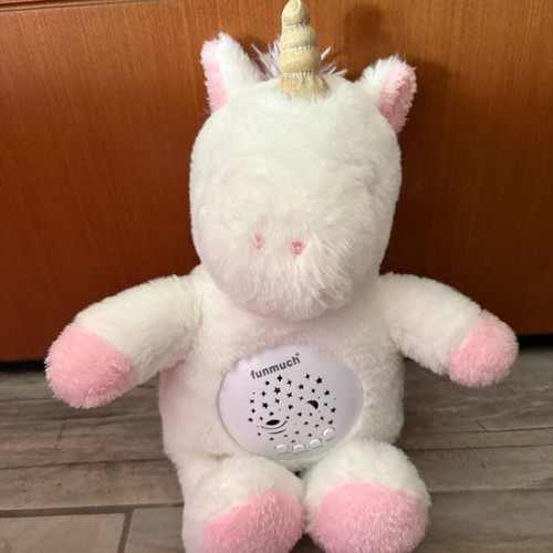 Chipolino plush sleep toy used with music, light and sounds