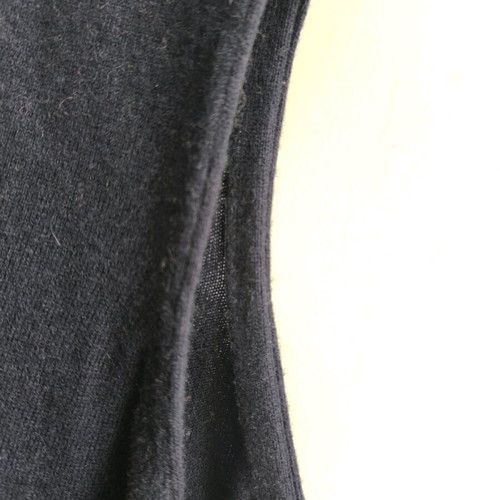 Wool vest size M used, dark blue