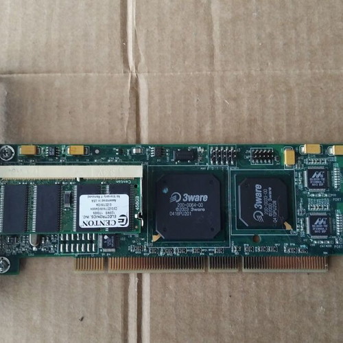 3ware Escalade 9500S-4LP 4-Port SATA PCI-X RAID Controller Card like new
