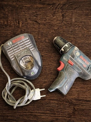 Bosch Professional GSR 12V-15 ασύρματο δράπανο με φορτιστή AL 1115 CV μεταχειρισμένο