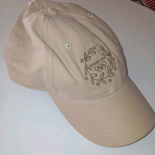 Collectible cap Olympic Games Athens 2004 like new, beige
