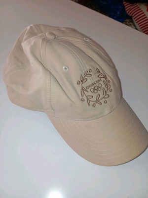 Collectible cap Olympic Games Athens 2004 like new, beige