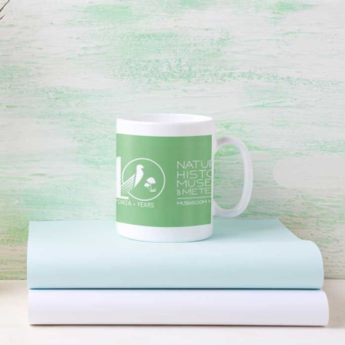 Museum of Natural History Meteora and Mushroom Museum Mug 11oz new