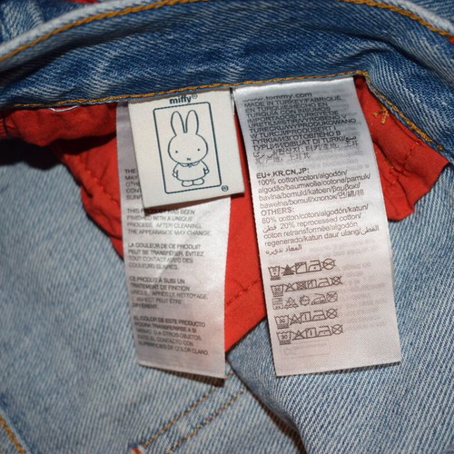 Tommy Hilfiger x Miffy Jeans man size 46 used, small hole on knee