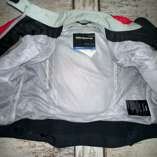 BMW Motorrad AirFlow 3 motorcycle jacket like new, size 40