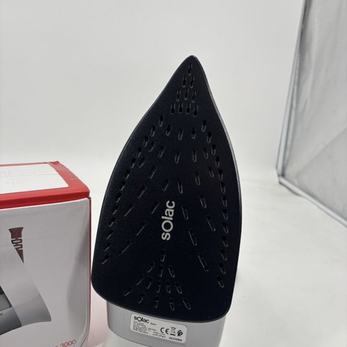 Solac Optima Steam Iron 3000 W New, White-Red Design