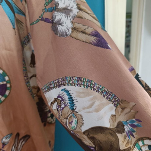 Vintage western style shirt like new, multicolored, size XL