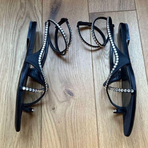 Saint Clair sandals like new, size 37, black