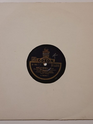 Odeon GA 1884 78 RPM record used with Min Perimeneis and Ein' Ola Psemata