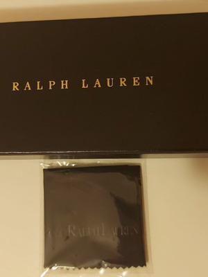 Ralph Lauren αυθεντικό κουτί και πανάκι καθαρισμού γυαλιών καινούργια