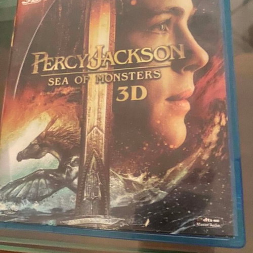 Percy Jackson Sea of Monsters Blu-ray 3D used