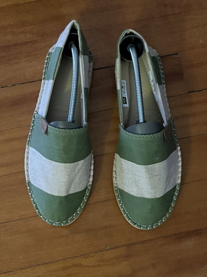 Havaianas espadrilles new, size 40, beige and green