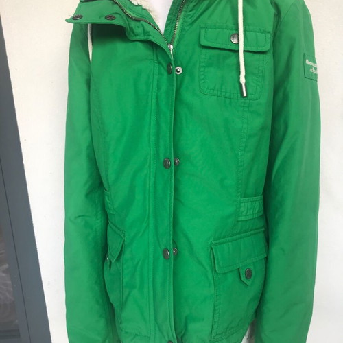 Abercrombie & Fitch girls' jacket, green, warm lined