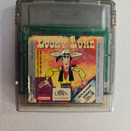Gameboy Color Lucky Luke game used, works perfectly